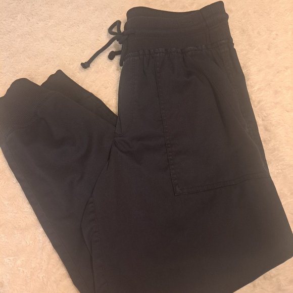 Lou & Grey Women's Navy Cargo Joggers Sz M - Picture 7 of 7